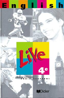 English live 4e ; 2 k7 eleve ; langue vivante 1