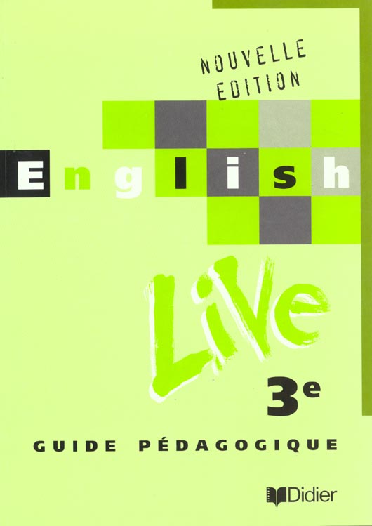 English live 3e lv1 (ed.1999) guide pedagogique