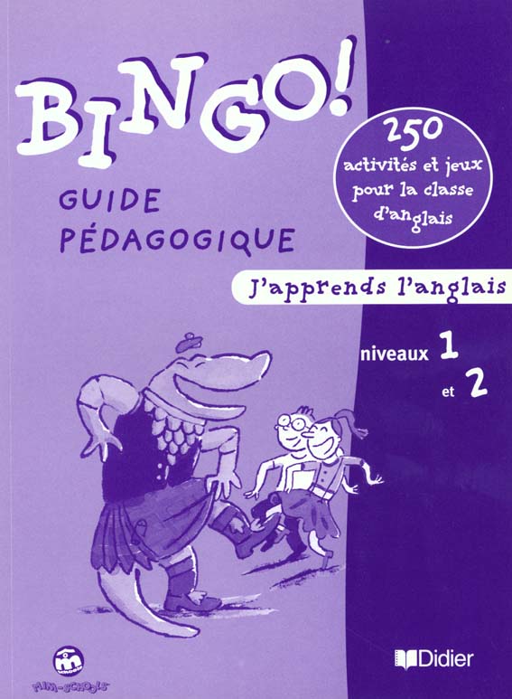 J'apprends l'anglais ; niveau 1 et 2 ; guide pédagogique