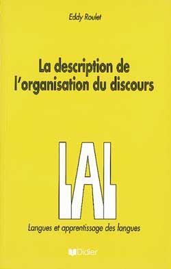 Description de l'organisation du discours - livre
