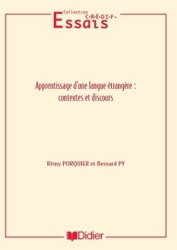 Apprentissage d'une langue étrangère et contexte