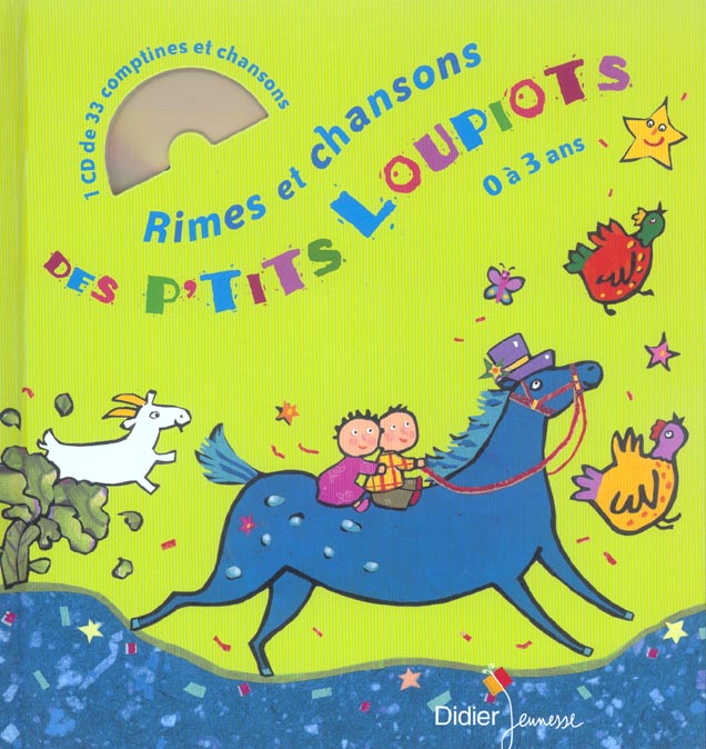Rimes et chansons des p'tits loupiots