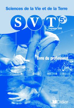 Sciences de la vie et de la terre 5eme livre du professeur