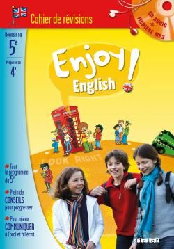 ENJOY ENGLISH IN : 5ème, 4ème ; cahier de révisions