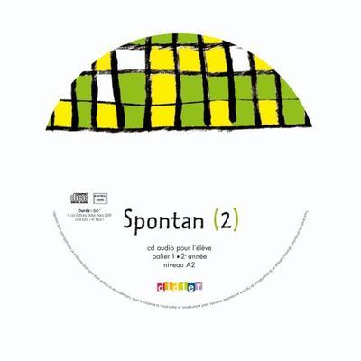 Spontan : allemand ; palier 1/2ème année ; LV1/LV2 ; pack de 10 cd audio de remplacement