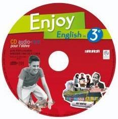 ENJOY ENGLISH IN : 3ème ; pack de 10 CD audio-rom de remplacement