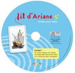 FIL D'ARIANE : français ; 5ème ; pack de 10 CD audio rom
