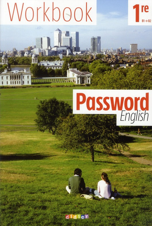 PASSWORD ENGLISH : anglais ; 1ère ; workbook
