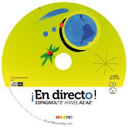 EN DIRECTO : espagnol ; 2e année ; CD élève de remplacement