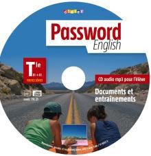 PASSWORD ENGLISH : terminale ; CD mp3 de remplacement