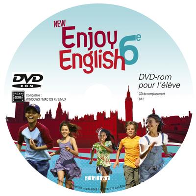ENJOY ENGLISH IN : 6ème ; pack de 10 DVD-Rom élève (édition 2011)