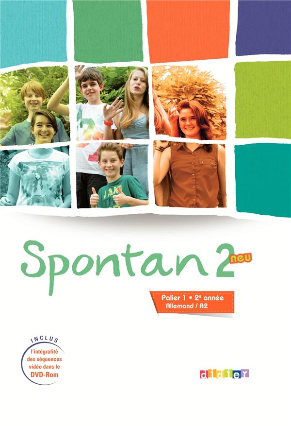 SPONTAN NEU : allemand ; 2ème année ; A2 ; livre de l'élève