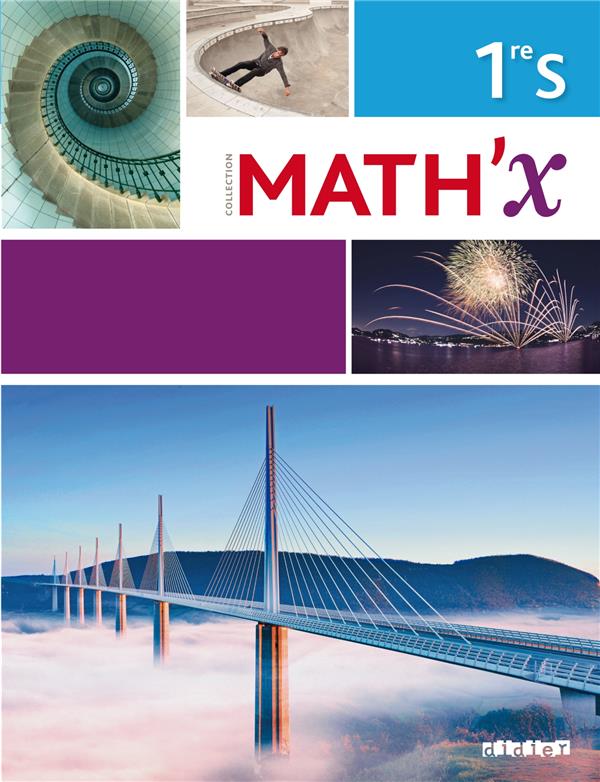 Math'x : 1ère S ; livre (édition 2015)