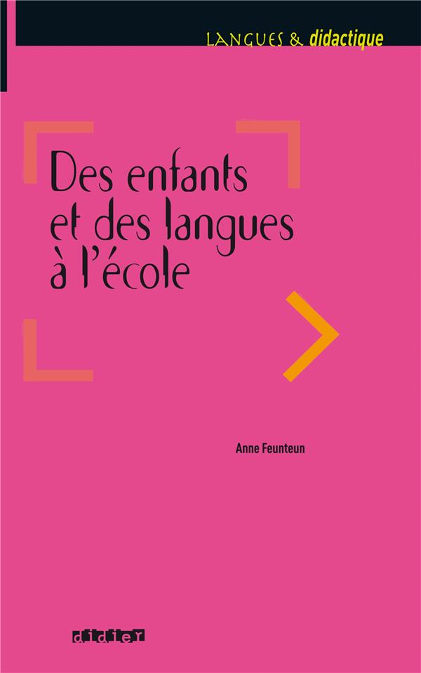 Des enfants et des langues à l'école