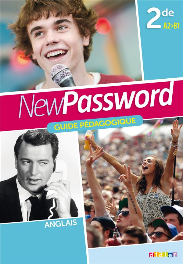 New password english 2de - guide pedagogique - version papier
