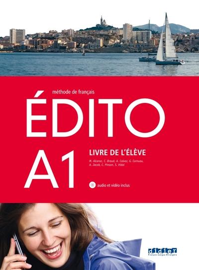 Edito a1 santillana - livre + dvd rom