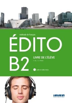 Edito b2 santillana - livre + cd mp3 + dvd