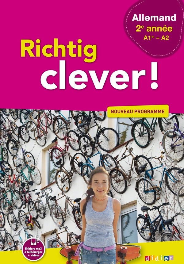 RICHTIG CLEVER ! : allemand ; 2e année A1-A2 ; livre de l'élève