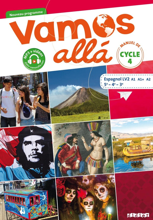 VAMOS ALLA : espagnol ; cycle 4 LV2 ; livre