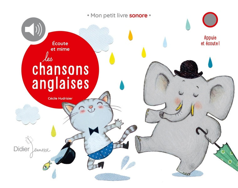 écoute et mime les chansons anglaises