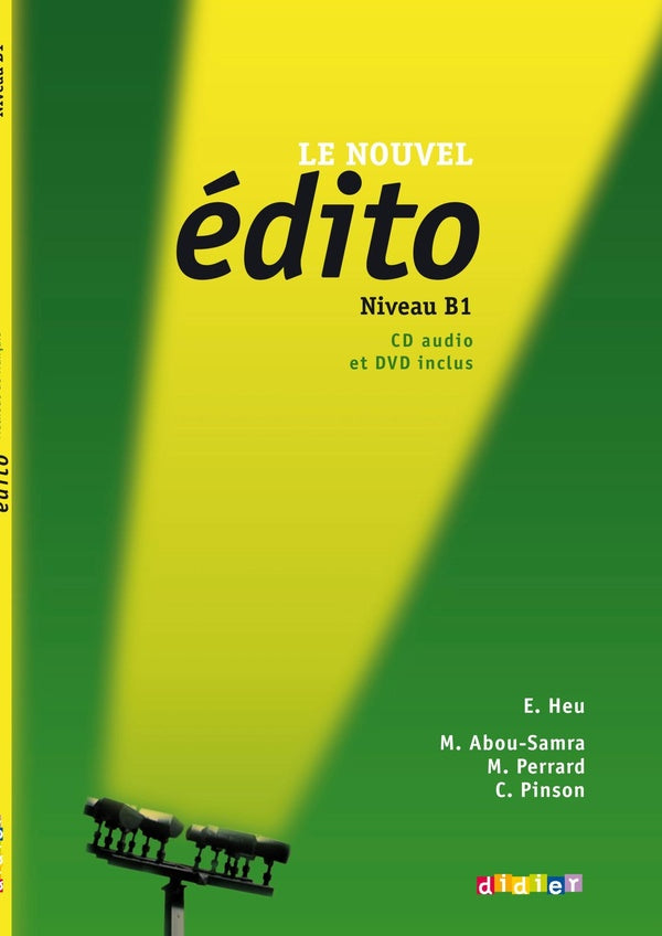 Le nouvel édito : FLE ; B1 ; Livre + didierfle.app