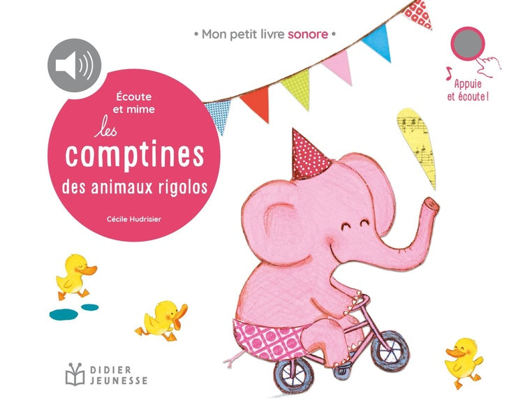 écoute et mime les comptines des animaux rigolos