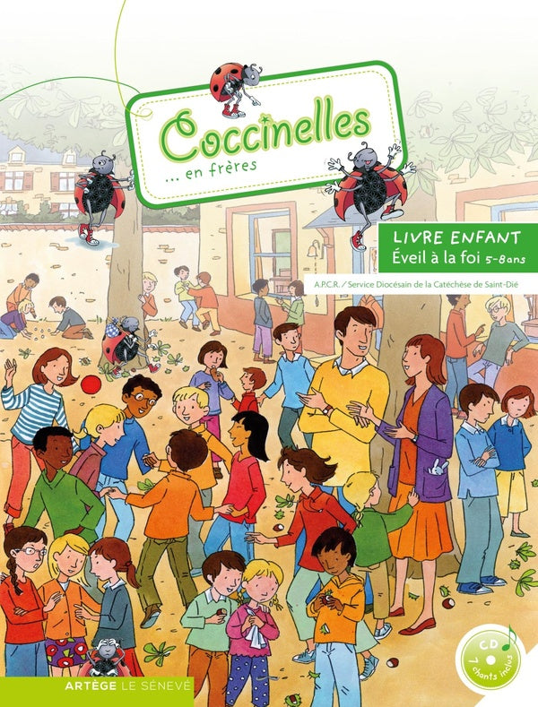 Coccinelles en frères ; livre enfant