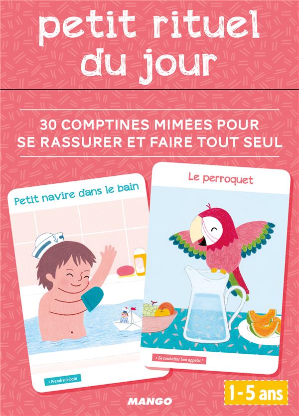 Petit rituel du jour ; 30 comptines mimées pour se rassurer et faire tout seul - flash vidéo