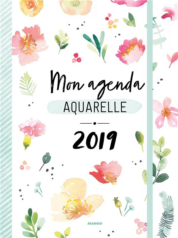 Mon agenda ; aquarelle (édition 2019) - flash vidéo