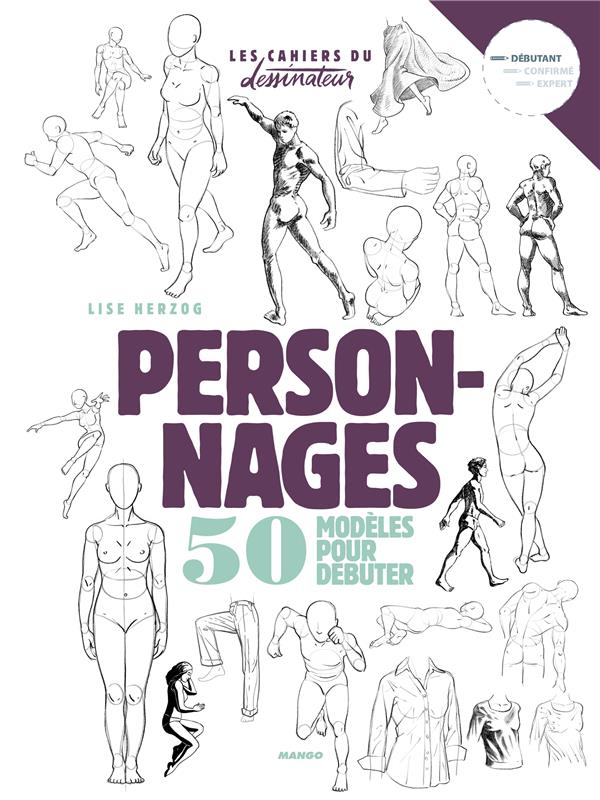 Personnages ; 50 modèles pour débuter