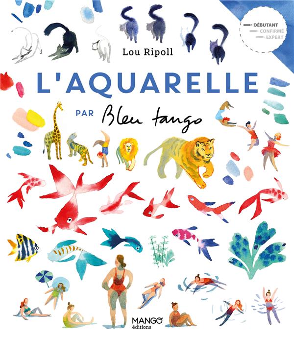 L'aquarelle par bleu tango - flash vidéo