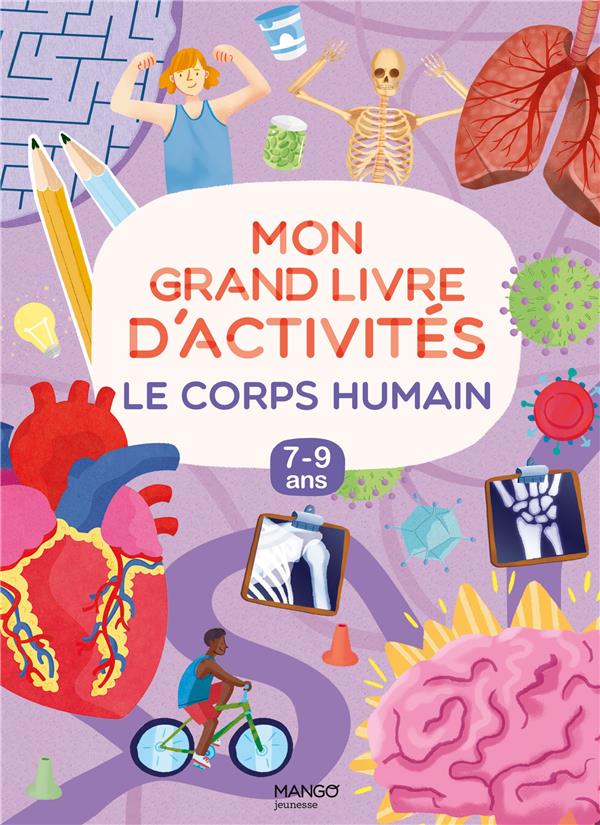 Mon grand livre d'activités : le corps humain - flash vidéo