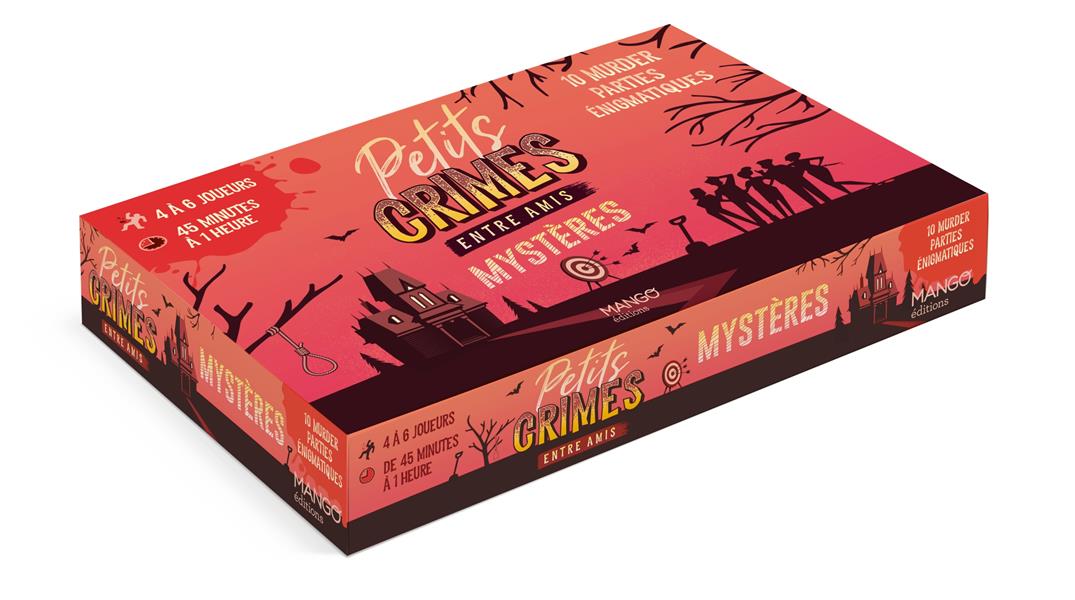 Petits crimes entre amis : mystères : 10 murder parties énigmatiques - flash vidéo