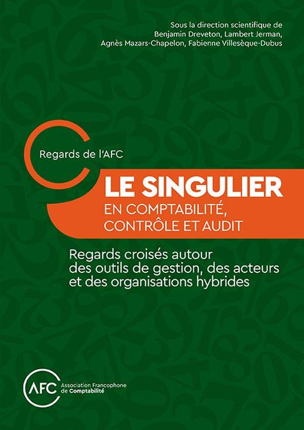 Le Singulier en comptabilité, contrôle et audit : Regards croisés autour des outils de gestion, des acteurs et des organisations hybrides
