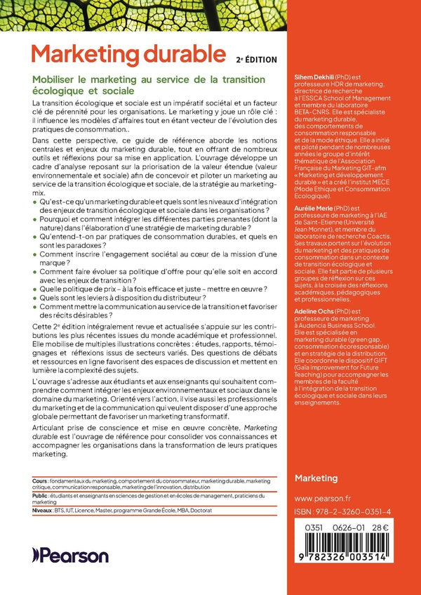 Marketing durable (2e édition)