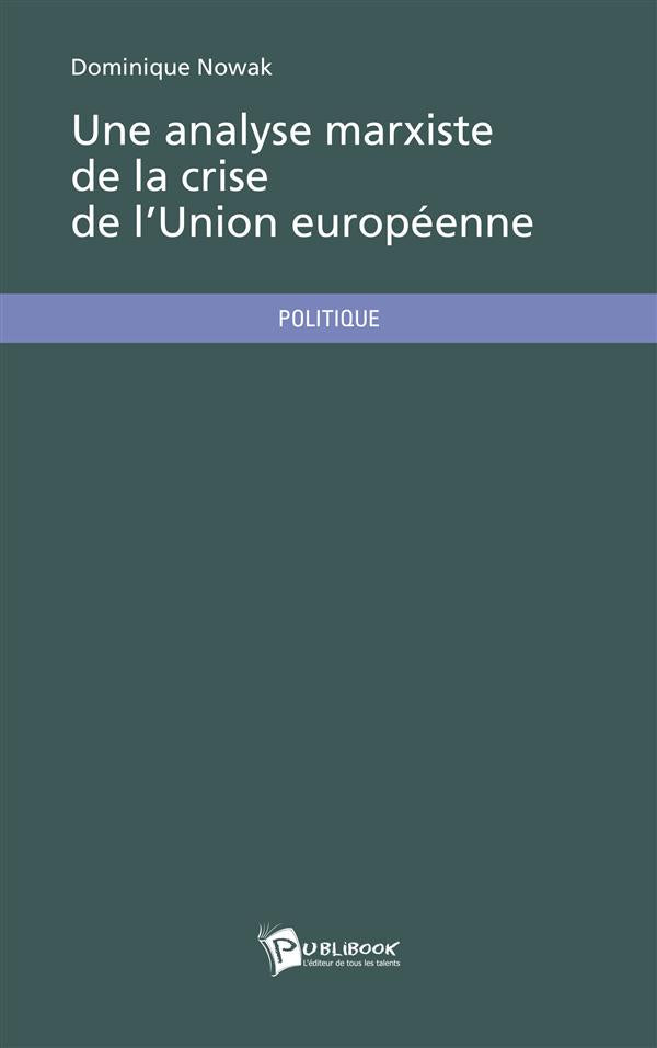 Une analyse marxiste de la crise de l'Union européenne