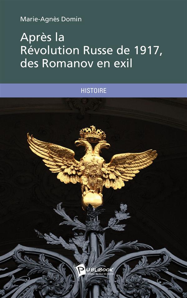 Apres la révolution russe de 1917, des Romanov en exil