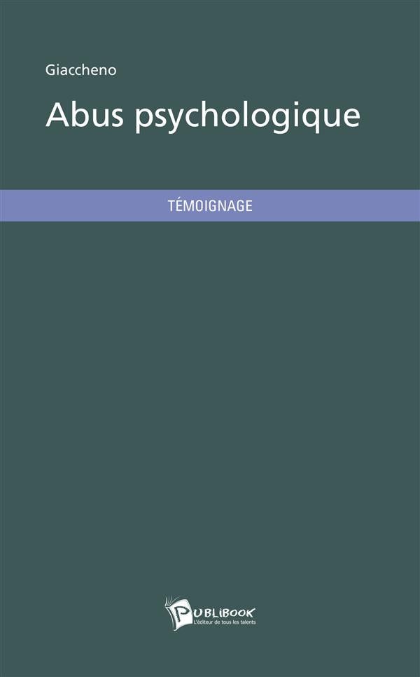 Abus psychologique