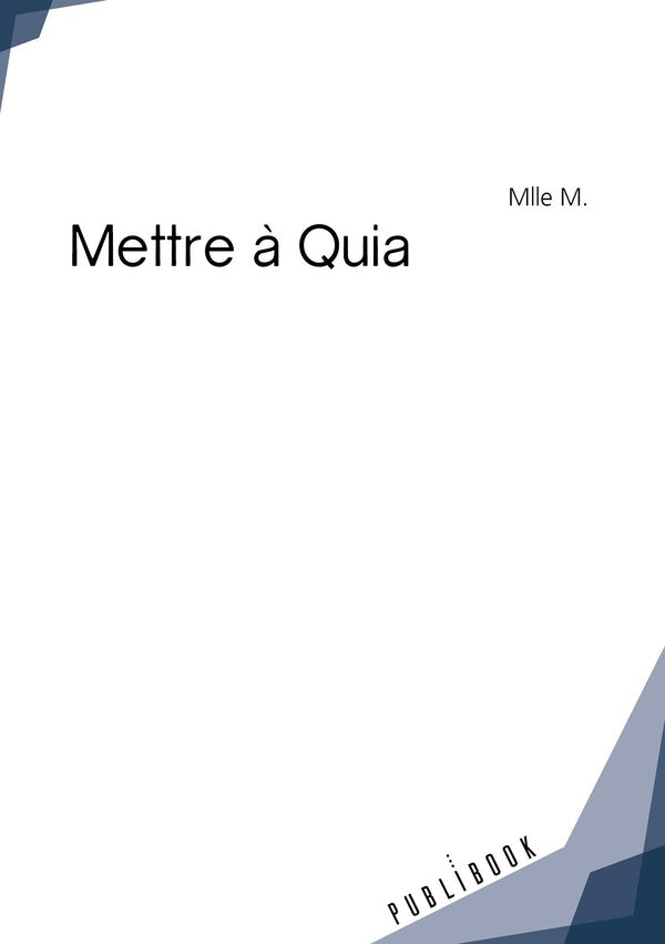 Mettre à Quia