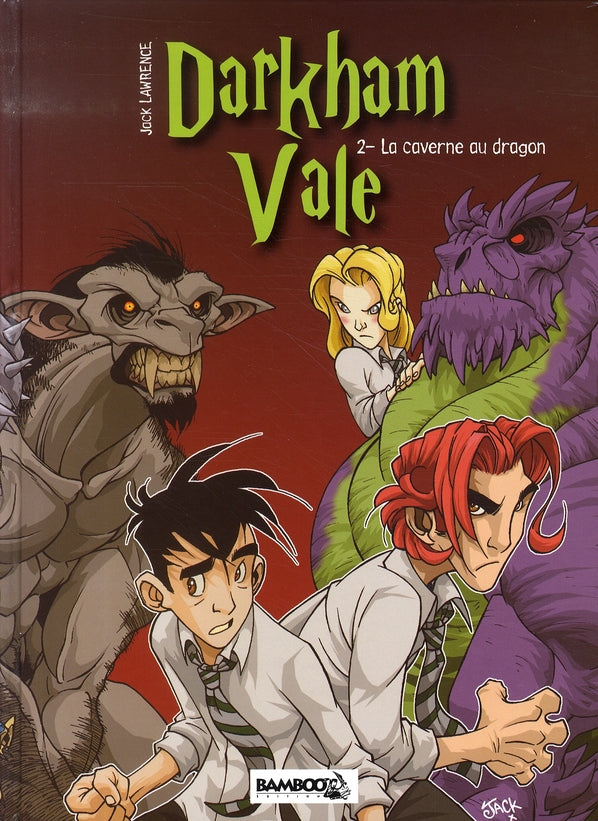 Darkham Vale Tome 2 ; la caverne au dragon