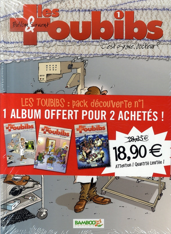 Les toubibs : Tome 1, Tome 2, Tome 5