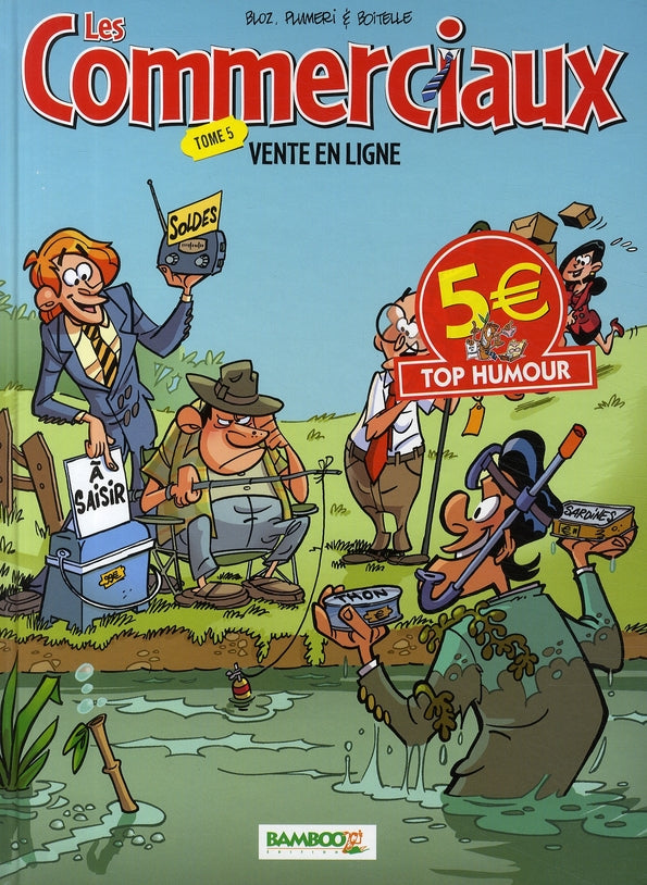 Les commerciaux Tome 5 : vente en ligne