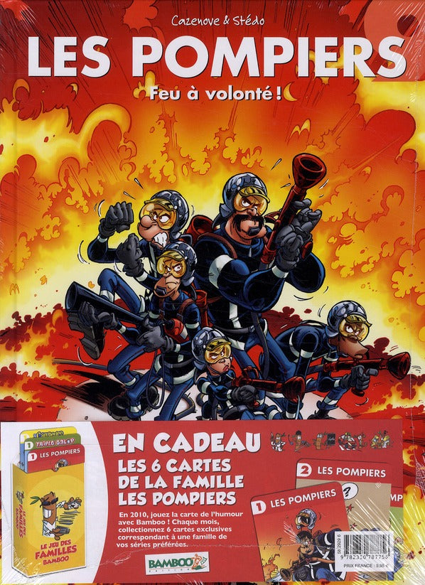 Les pompiers Tome 9 : feu à volonté !