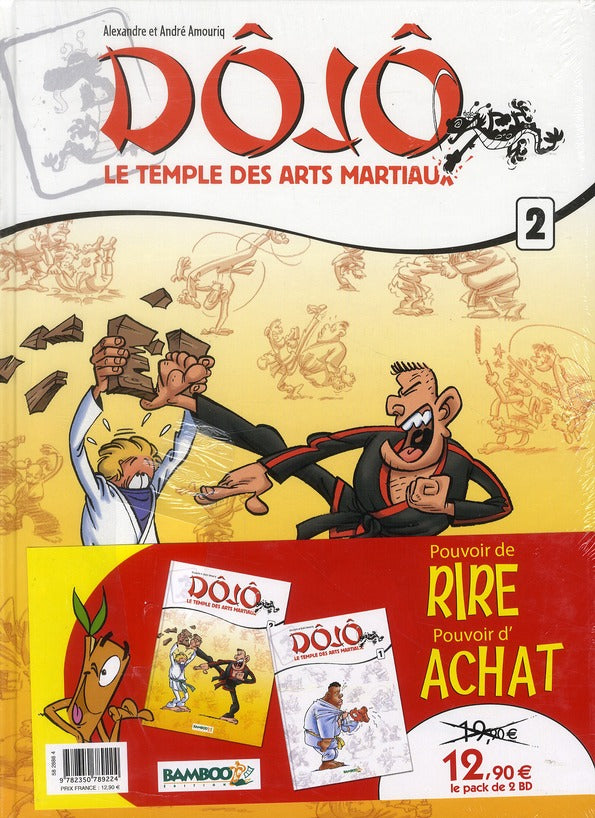 Dôjô le temple des arts martiaux Tome 1 et Tome 2