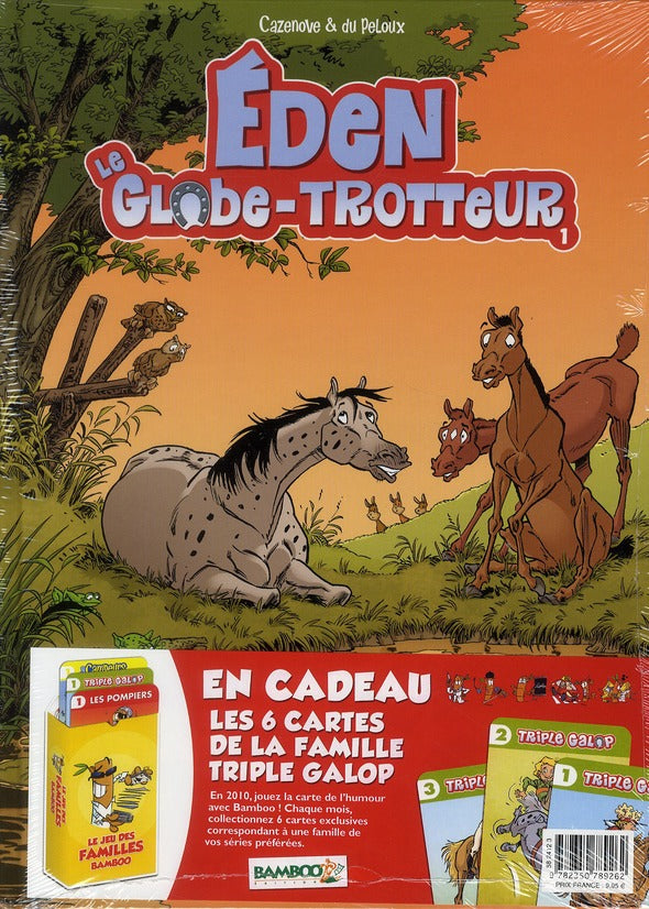 Eden le globe trotteur ; jeu de la famille