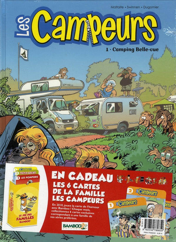 Les campeurs Tome 1 : camping Belle-vue