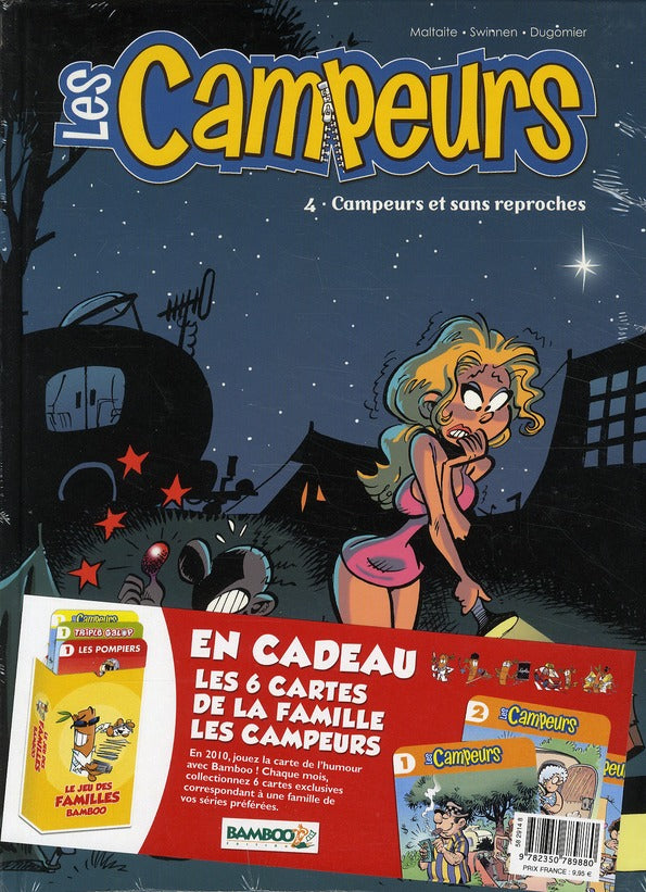 Les campeurs Tome 4 : campeurs et sans reproche