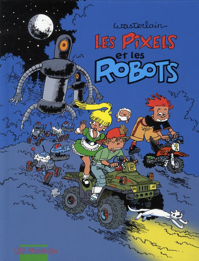 Les pixels et les robots - flash vidéo