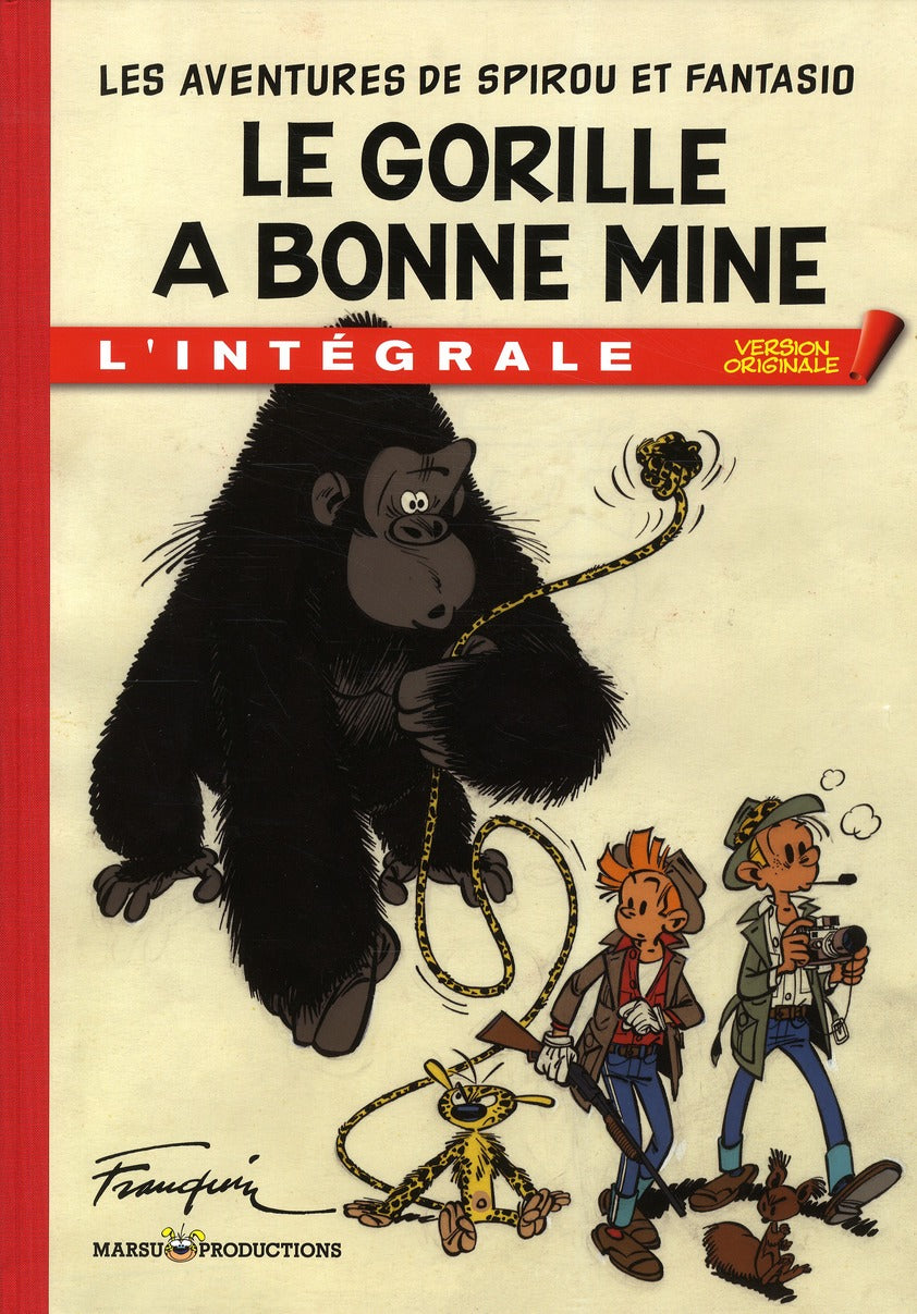 Spirou et Fantasio : Intégrale : le gorille a bonne mine