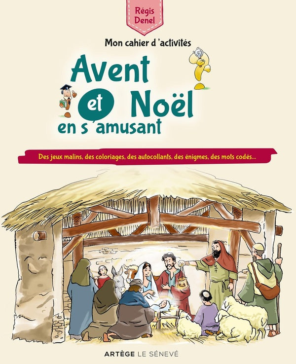 Avent et Noël en s'amusant ; mon cahier d'activités